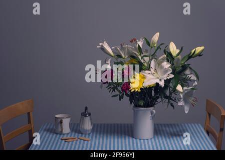 Nostalgische Küchenartikel traumhaft Stockfoto