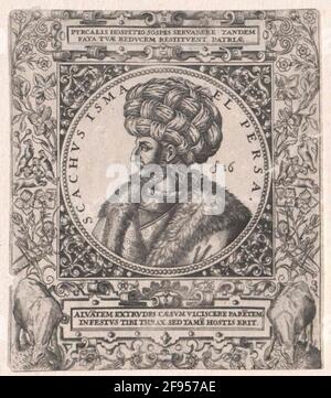 Ismail I., Schah von Persien (1480-1524). Stockfoto