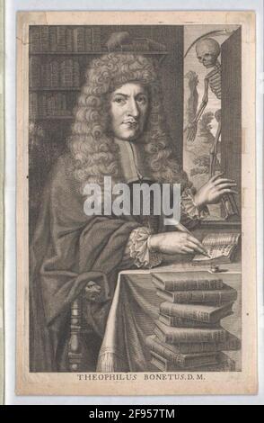 Bonet, Theophil 1651/1700 Stockfoto