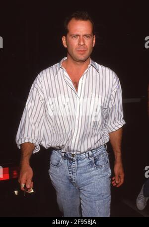 Bruce Willis um die 1980er Jahre Credit: Ralph Dominguez/MediaPunch Stockfoto