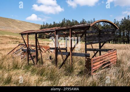 In der Nähe von Ellerbeck, Whernside, Chapel-le-Dale Stockfoto