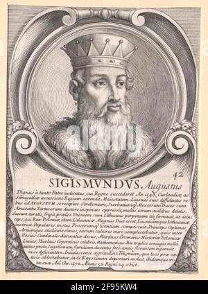 Sigismund II. August, König von Polen. Stockfoto