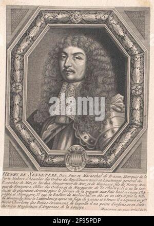 Senneterre, Duc de la Ferté-Senneterre, Henri de. Stockfoto