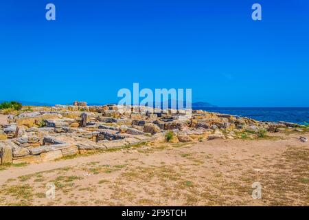 Necropoli de Son Real auf Mallorca, Spanien Stockfoto