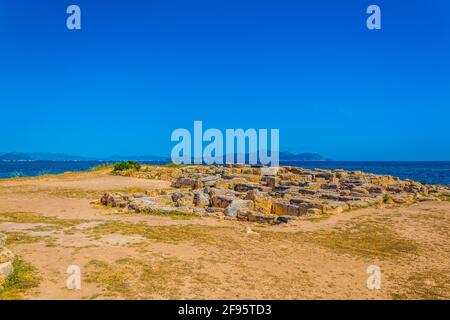 Necropoli de Son Real auf Mallorca, Spanien Stockfoto