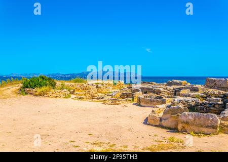 Necropoli de Son Real auf Mallorca, Spanien Stockfoto