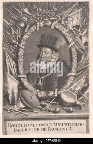 Rudolf II., römisch-deutscher Kaiser. Stockfoto