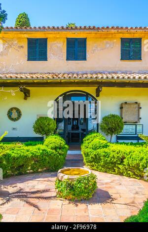 Garten in Real Cartuja de Valldemossa, Mallorca, Spanien Stockfoto