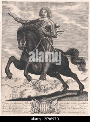 Senneterre, Duc de la Ferté-Senneterre, Henri de. Stockfoto