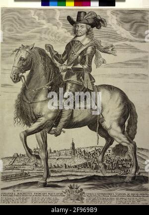 Johann Moritz, Fürst von Nassau-Siegen. Stockfoto