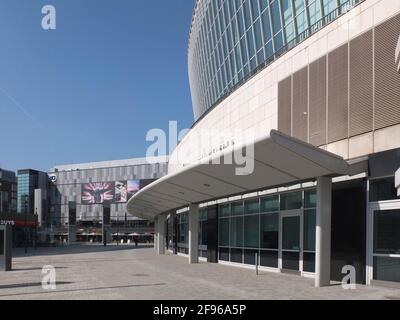 Deutschland, Berlin, Mercedes Benz Arena, Mercedes Platz Stockfoto