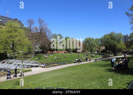 Deutschland, Hamburg, Planten un Blomen Stockfoto