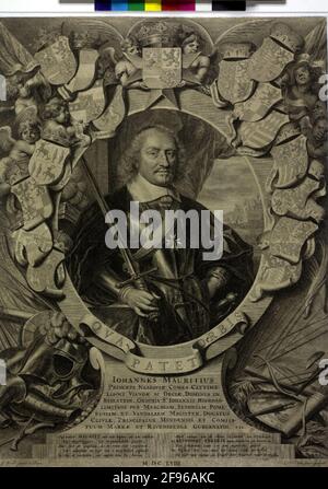 Johann Moritz, Fürst von Nassau-Siegen. Stockfoto