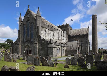 Irland, Kilkenny, St. Canice's Cathedral Stockfoto