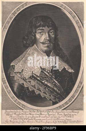 Bernhard, Prinz von Sachsen-Weimar. Stockfoto