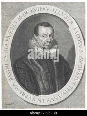 Thou, Jacques Augustus de. Stockfoto