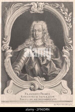 Franz I., Römisch-Deutscher Kaiser Radiergummi: Mibée, J.verler: Wagner, Joseph (1706) Dating: 1745/1780 Verlag: Venedig Stockfoto