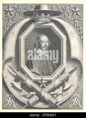 Mazarin, Jules Stecher: Nanteuil, Robert Stockfoto