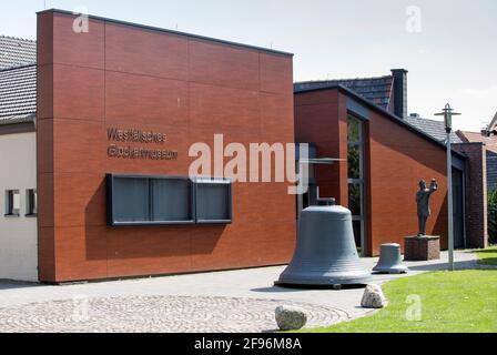 Glockenmuseum, Museumshof, Gescher Stockfoto