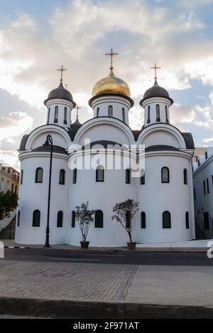 Orthodoxe Kathedrale in Havanna, Kuba Stockfoto