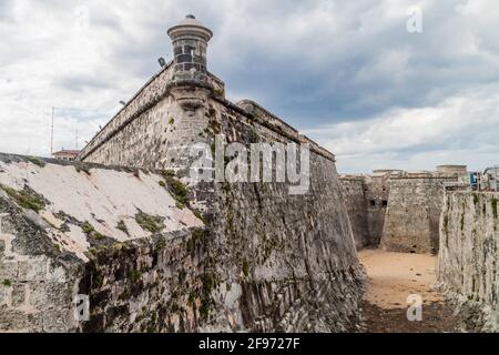 Schloss Morro in Havanna, Kuba Stockfoto