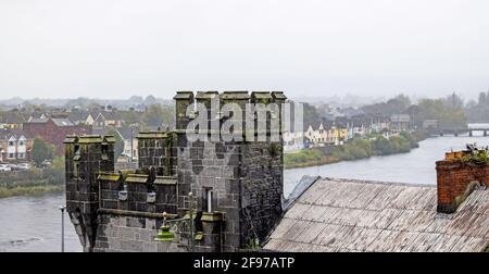 Don Juan Castle Turm in Limerick, Irland Stockfoto