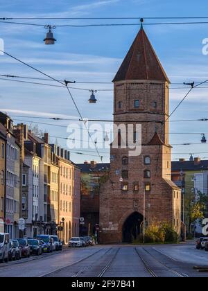 Jakobertor aus der Stadt Stockfoto