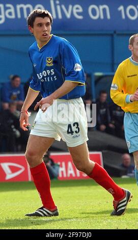 PORTSMOUTH V SHEFF. MI PORTSMOUTH NEUUNTERZEICHNUNG SVETOSLAV TODEROV PIC MIKE WALKER, 2002 Stockfoto