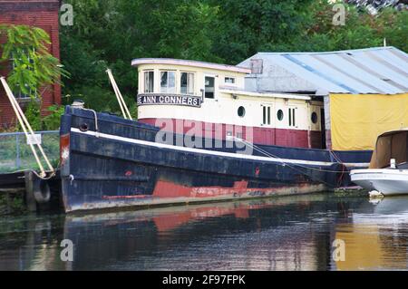 Szenen entlang des Hudson River in und um Kingston , New York.USA Stockfoto