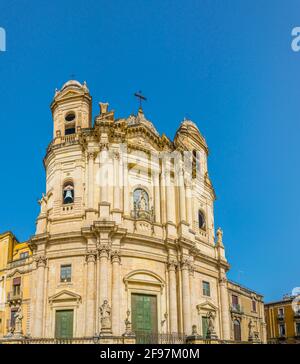 Chiesa di San Francesco d’Assisi all’Immacolata in Catania, Sizilien, Italien Stockfoto