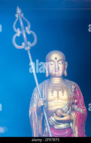 Vietnam, Tay, Tay Phuong Pagode, Statue Stockfoto