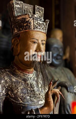 Vietnam, Tay, Tay Phuong Pagode, Statuen, Detail, Stockfoto