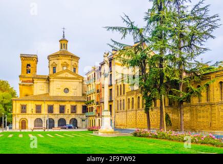 Kirche von San Lorenzo in Pamplona, Spanien Stockfoto