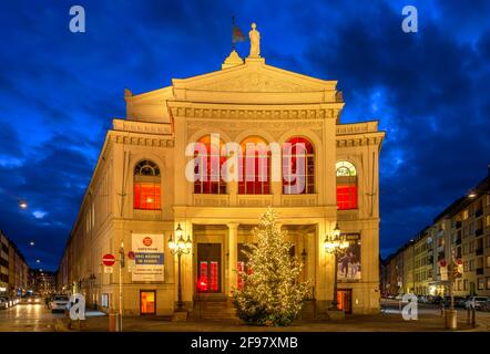 Gärtnerplatztheater, Staatstheater am Gärtnerplatz, Isarvorstadt, München, Oberbayern, Bayern, Deutschland, Europa Stockfoto