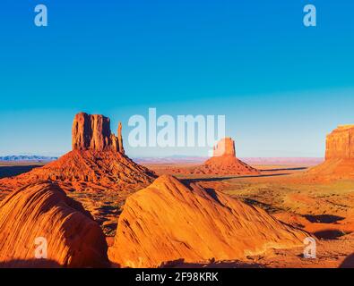 Monument Valley, Arizona, USA, Stockfoto