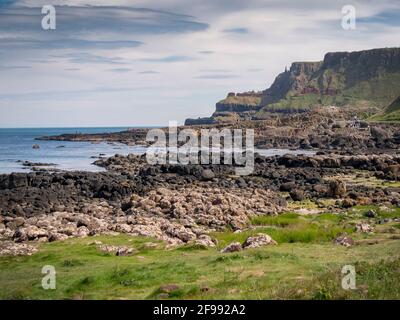 Schöne Giants Causeway Coast in Nordirland - Reise Fotografie Stockfoto