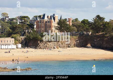 Château du Nessay in der Nähe von Saint Briac sur Mer - Bretagne, Ille-et-Vilaine, Frankreich Stockfoto