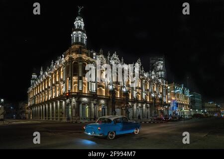 Nationaltheater von Havanna im Stadtteil Centro, Provinz Havanna, Kuba Stockfoto