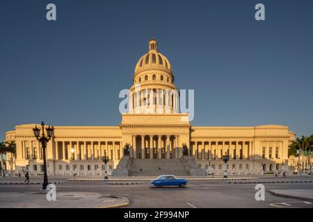 Capitol Havana im Stadtteil Centro, Provinz Havanna, Kuba Stockfoto