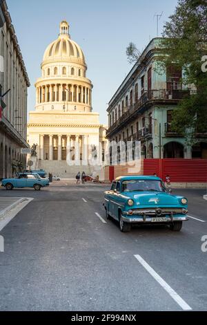 Capitol Havana im Stadtteil Centro, Provinz Havanna, Kuba Stockfoto