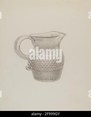 Pitcher, c. 1940. Stockfoto