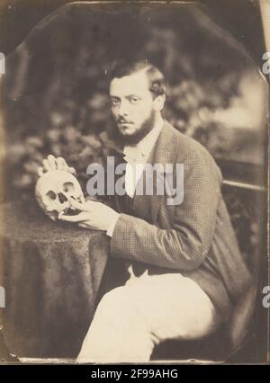 A Vanitas, c. 1856. Stockfoto