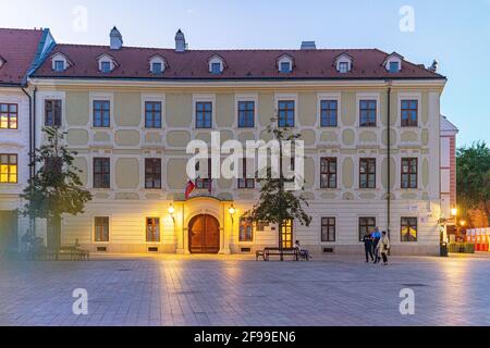 Hauptplatz in Bratislava, Slowakei Stockfoto