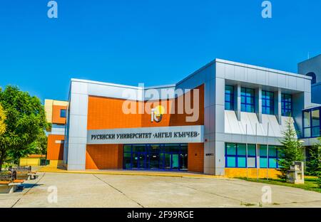 RUSE, BULGARIEN, 11. AUGUST 2014: Technische Universität in Ruse, Bulgarien Stockfoto