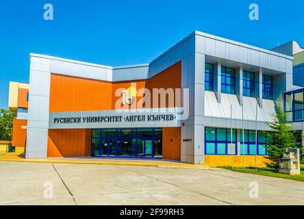 RUSE, BULGARIEN, 11. AUGUST 2014: Technische Universität in Ruse, Bulgarien Stockfoto