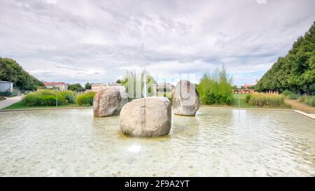 Reduit Tilly, Staatsfestung, Befestigung, Stadtmauer, alt, Geschichte, Architektur, Ingolstadt, Bayern, Deutschland, Europa Stockfoto