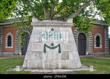 Reduit Tilly, Staatsfestung, Befestigung, Stadtmauer, alt, Geschichte, Architektur, Ingolstadt, Bayern, Deutschland, Europa Stockfoto