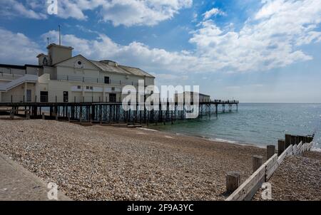 Bognor Regis Pier, Bognor, West Sussex, England, Großbritannien Stockfoto