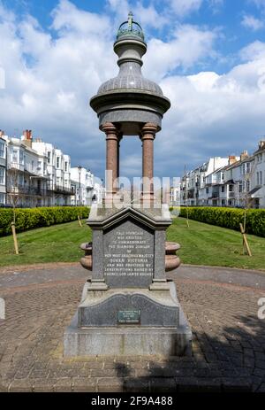 Steyne Square und Jubilee Fountain, Bognor Regis, West Sussex, England, Großbritannien Stockfoto