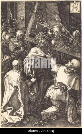 Christus, der das Kreuz trägt, 1512. Stockfoto